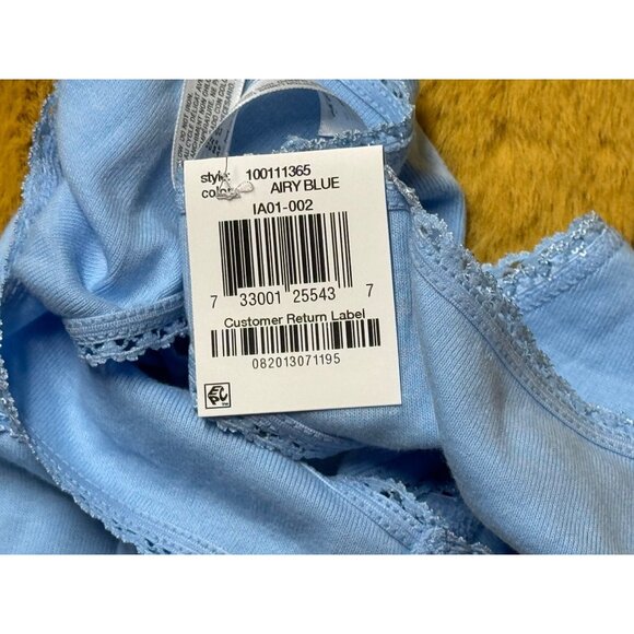 Charter Club Women's Everyday Cotton Bikini Underwear, Airy Blue, Size M, NWT - Picture 4 of 4